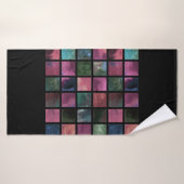 Aquarelle, carreau (Serviette de bain)