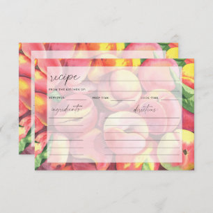 Aquarelle - carte de recette