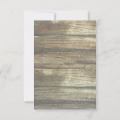 Aquarelle Celadon Mariage Succulent RSVP (Dos)