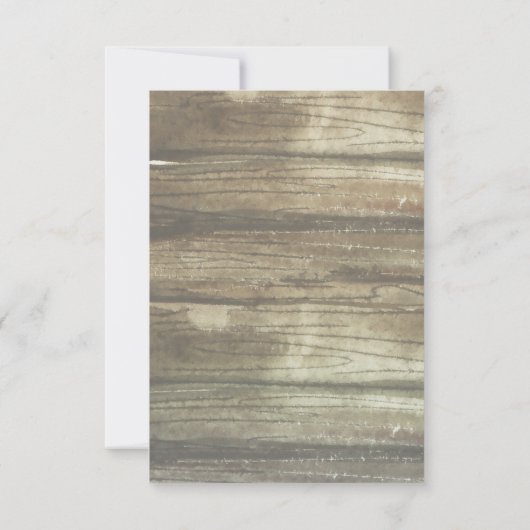 Aquarelle Celadon Mariage Succulent RSVP (Dos)