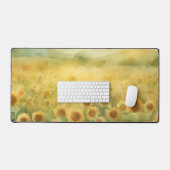 Aquarelle Champ de tournesols (Clavier et souris)
