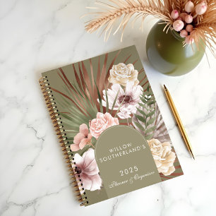 Aquarelle Chic Bohème Moderne Florales Photo Arch