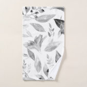Aquarelle chute feuilles 8 (Serviette à main)