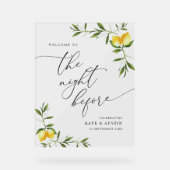 aquarelle citron verdure nuit avant (Recto)