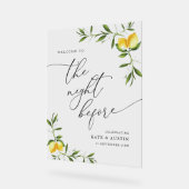 aquarelle citron verdure nuit avant (Angle)