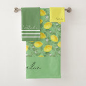 Aquarelle citron vert nom motif (En situation)