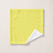 Aquarelle citron vert nom motif (Gant de toilette)