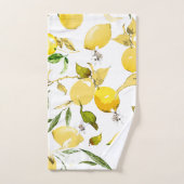 Aquarelle citrons 17 (Serviette à main)