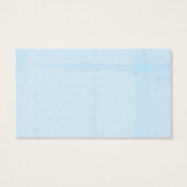 Aquarelle Citrouille bleu Baby shower Déchets Raff (Dos)