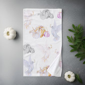 Aquarelle Citrouille et White Dove Thanksgiving