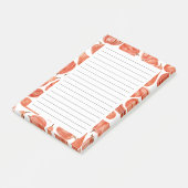 Aquarelle Citrouilles Automne Thème Post-it Notes (Incliné)