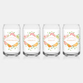 Aquarelle Citrus Monogramme Crest (Dos)