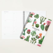 Aquarelle colorée Cactus et succulents Fleurs (Devant avec enveloppe)