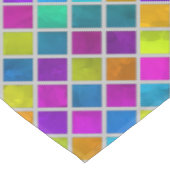 Aquarelle colorée Carré nappe (Angle)