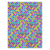 Aquarelle colorée Carré nappe (Devant)