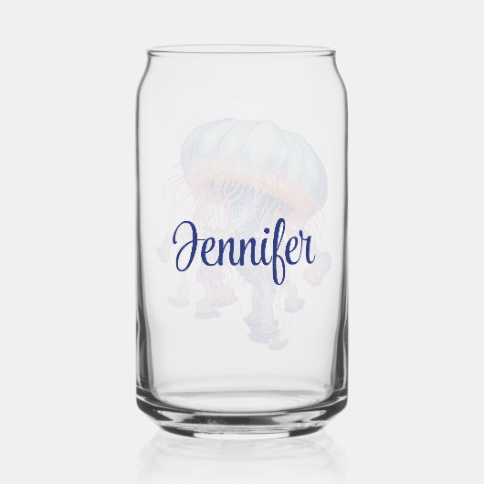 Aquarelle colorée Conception méduse (Verso)