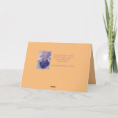 Aquarelle colorée de pavot Bonne carte d'anniversa (Dos)