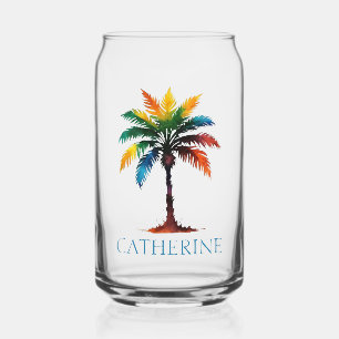Aquarelle colorée Palm Tree personnalisé