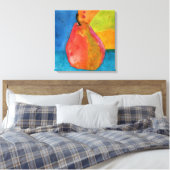 Aquarelle colorée Peinture à poires Toile envelopp (Insitu(Chambre))