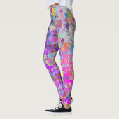 Aquarelle colorée Yoga Pants Leggings (Gauche)