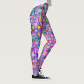 Aquarelle colorée Yoga Pants Leggings (Droite)