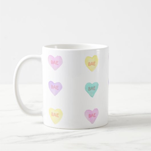 Aquarelle Convo Heartz BAE Mug (Gauche)