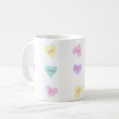 Aquarelle Convo Heartz BFF Mug (Devant gauche)
