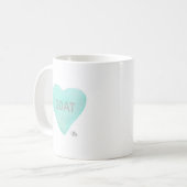 Aquarelle Convo Heartz GOAT Mug (Devant gauche)