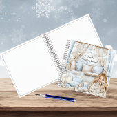 Aquarelle Cosy Winter Blue Room Journal Carnet