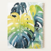 Aquarelle Coucher de soleil Palm Tree Feuilles (Dos)