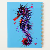 Aquarelle couleur de cheval de mer (Dos)