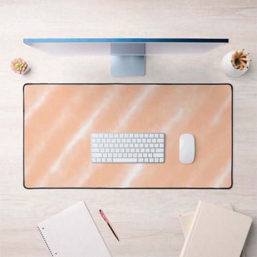 Aquarelle couleur Fuzz Peach Motif Abstrait (Bureau 1)