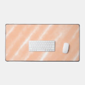 Aquarelle couleur Fuzz Peach Motif Abstrait (Clavier et souris)
