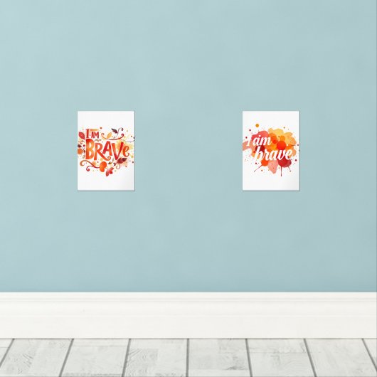 Aquarelle courageuse (Parquet)