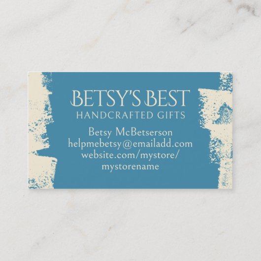 Aquarelle couture couturière carte de visite oisea (Dos)