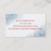 Aquarelle couture notions couture couturier carte  (Dos)