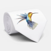 Aquarelle Cravate de colibri (Roulé)