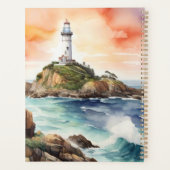 Aquarelle croquis Byron Bay Lighthouse Monogramme  (Dos)