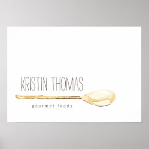 Aquarelle Cuillère, Poster du chef