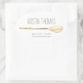 Aquarelle Cuillère, Stickers Chef II (Sac)