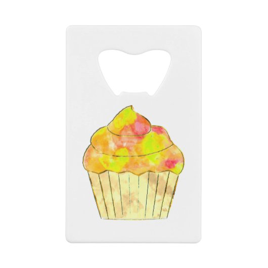 Aquarelle Cupcake Peinture (Devant)
