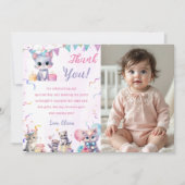 Aquarelle Cute Kitty Chat Anniversaire Carte de re (Devant)