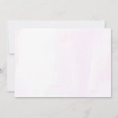 Aquarelle Cute Kitty Chat Anniversaire Carte de re (Dos)