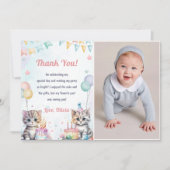 Aquarelle Cute Kitty Chat Anniversaire Carte de re (Devant)