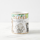 Aquarelle Cute Safari Animaux Mug (Centre)
