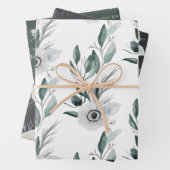 Aquarelle d'anniversaire Feuilles de papier d'enve (En situation)