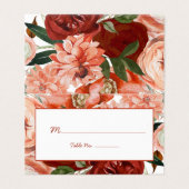 Aquarelle d'automne Boho Floral (Outside Unfolded)