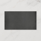 Aquarelle de carte de visite de fleuriste de (Dos)