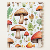 Aquarelle de champignons mignons Forêt rustique (Dos)