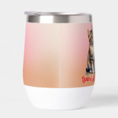 Aquarelle de chat et chien mignonne (Droite)